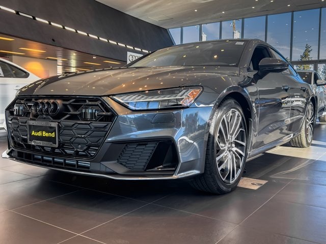 New 2024 Gray Audi 55 Premium Plus image 3
