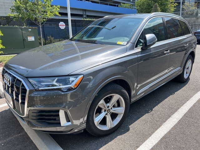 Used 2022 Audi Q7 Premium Plus with VIN WA1LJBF73ND001728 for sale in Bethesda, MD