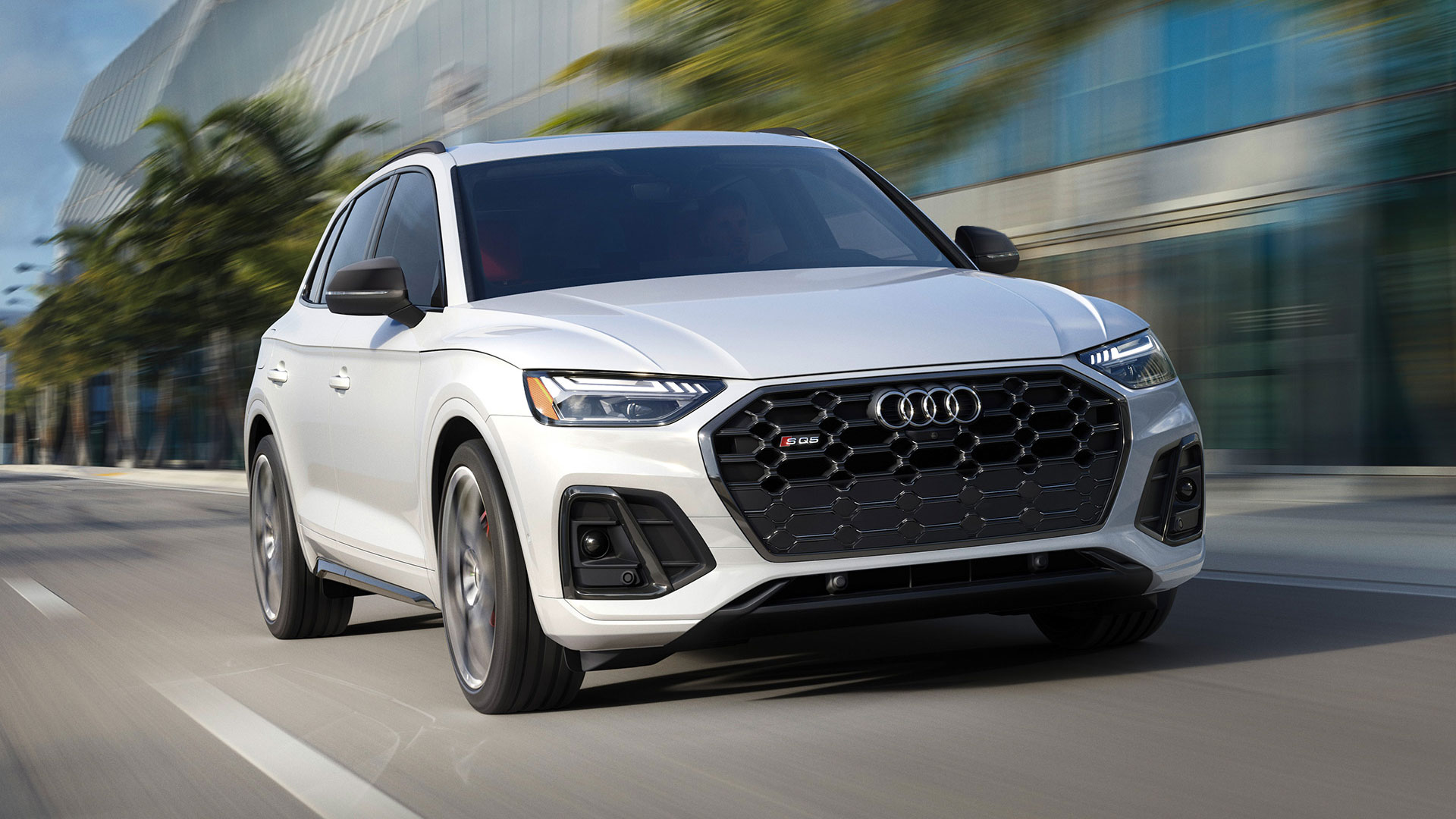 2024 Audi Q8 built-in navigation system
