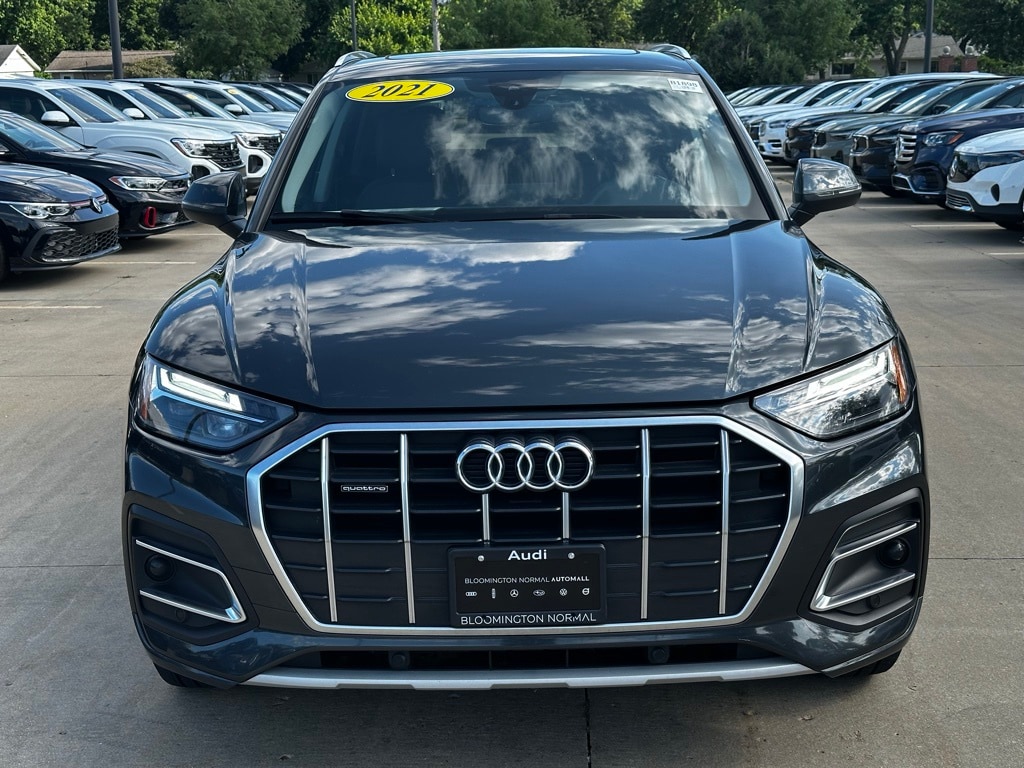 Used 2021 Audi Q5 Premium with VIN WA1AAAFY3M2110775 for sale in Normal, IL