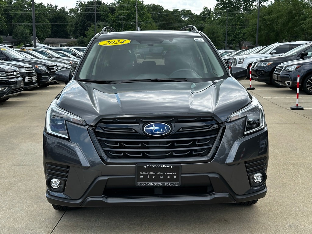 Used 2024 Subaru Forester Premium with VIN JF2SKADC0RH428874 for sale in Normal, IL