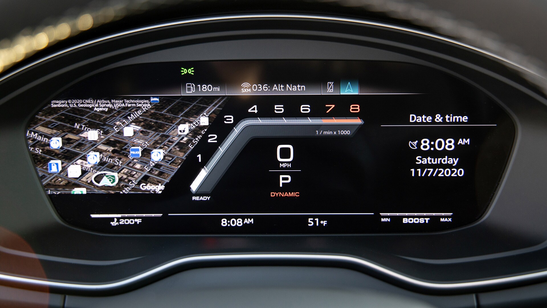 2024 Audi Q8 built-in navigation system