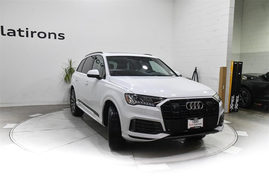 Certified 2023 Audi Q7 Premium Plus with VIN WA1LCBF72PD019733 for sale in Broomfield, CO