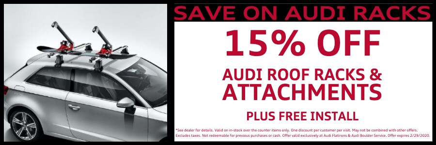 Parts Specials Audi Dealer Denver New & Used Luxury Cars