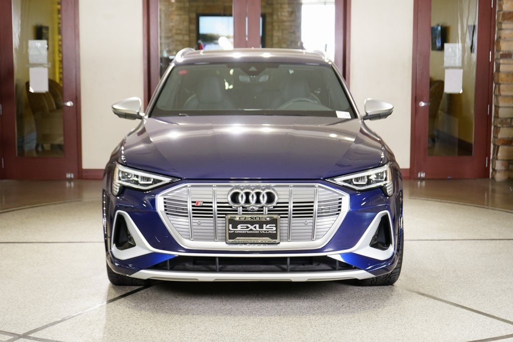 Used 2022 Audi e-tron S Premium Plus with VIN WA1ACBGE8NB043788 for sale in Broomfield, CO