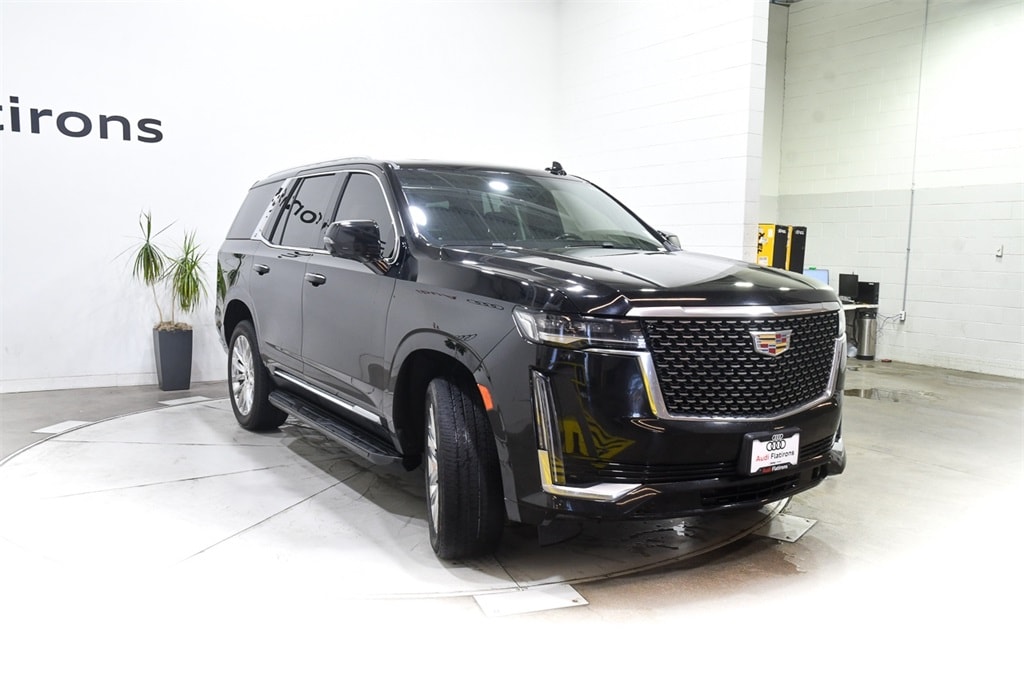 Used 2023 Cadillac Escalade Premium Luxury with VIN 1GYS4BKL1PR189712 for sale in Broomfield, CO