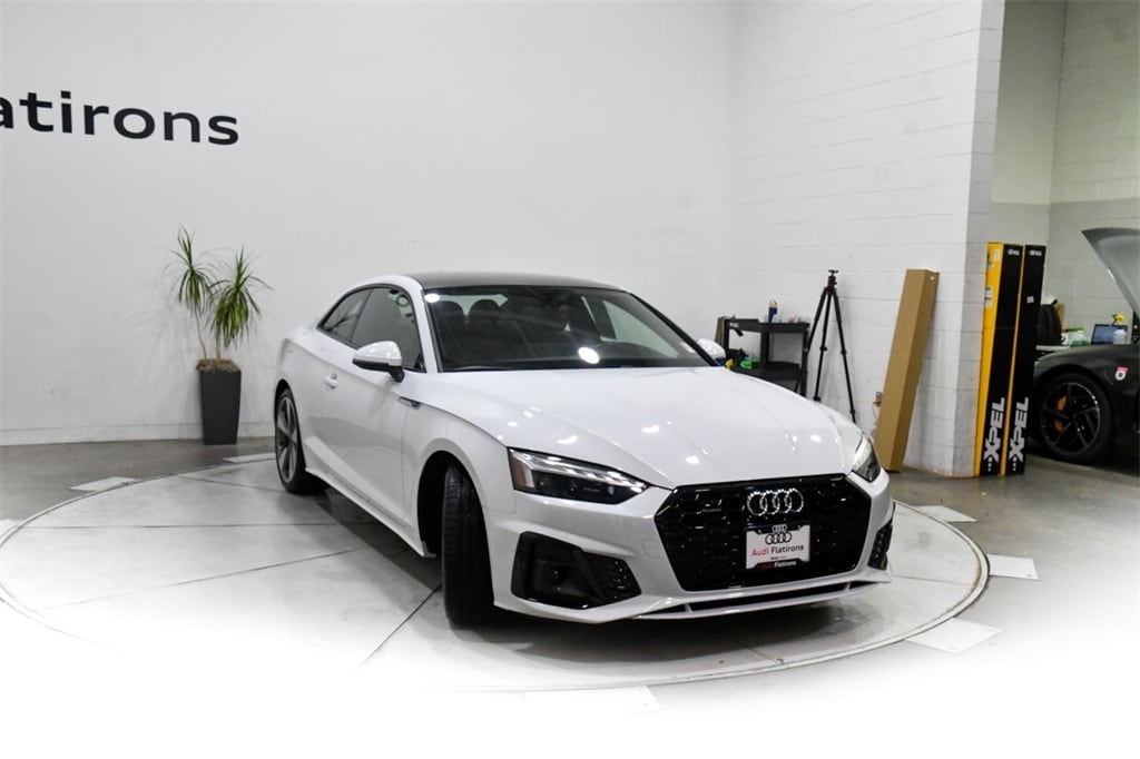 Certified 2021 Audi A5 Coupe Premium Plus with VIN WAUTAAF53MA035129 for sale in Broomfield, CO