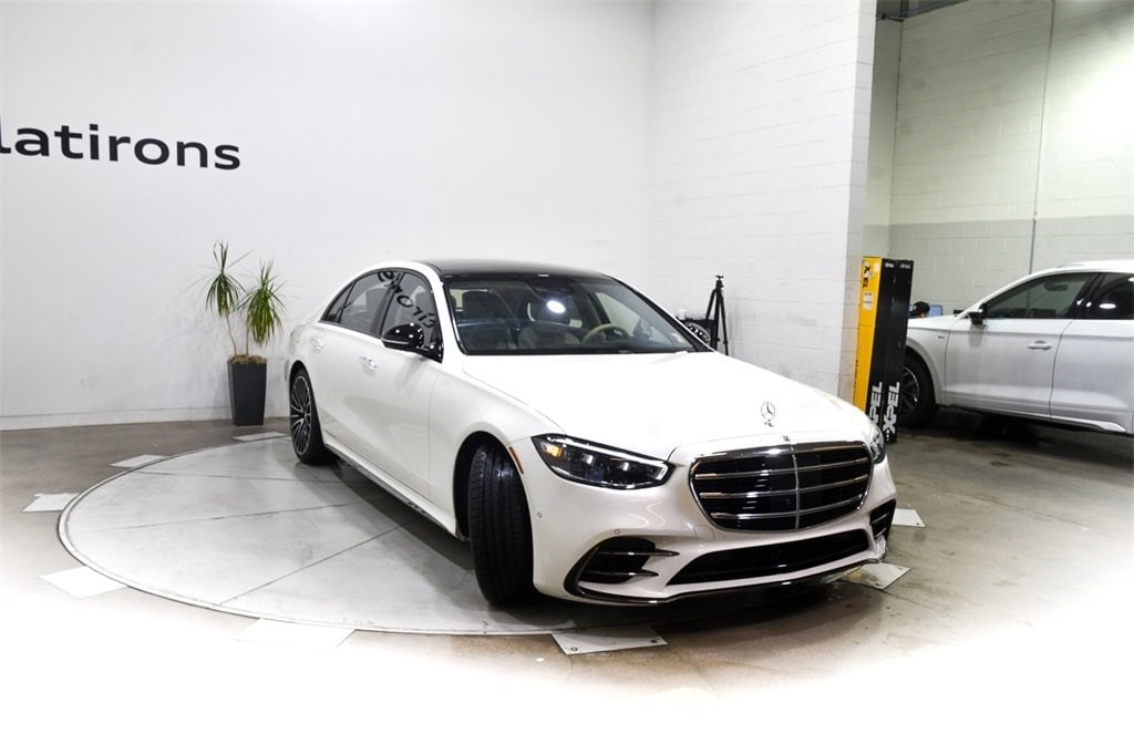 Used 2023 Mercedes-Benz S-Class S 580 with VIN W1K6G7GB6PA172114 for sale in Broomfield, CO