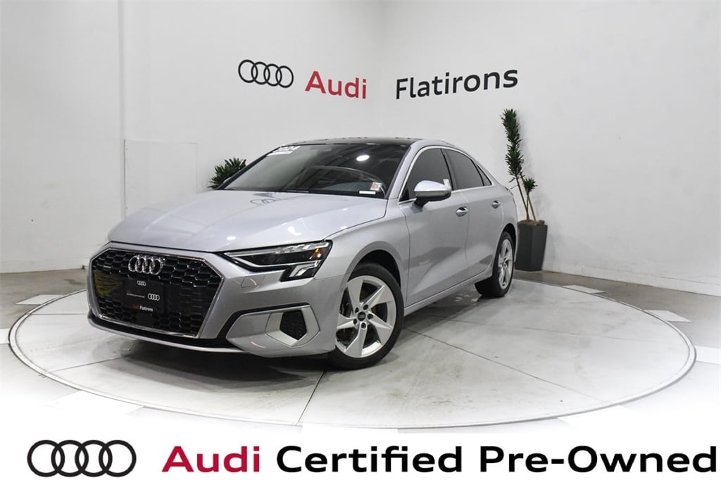 Certified 2024 Audi A3 Sedan Premium Plus with VIN WAUHUDGY2RA028770 for sale in Broomfield, CO