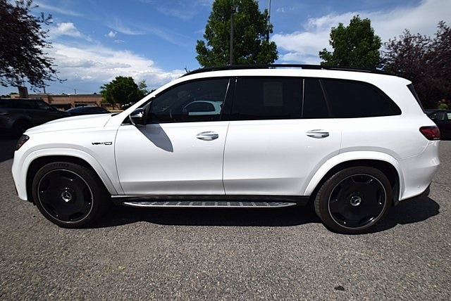 Used 2021 Mercedes-Benz GLS AMG GLS63 with VIN 4JGFF8KE3MA546352 for sale in Bozeman, MT