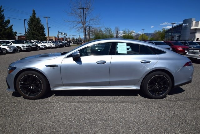 Used 2022 Mercedes-Benz AMG GT 4-Door Coupe 43 with VIN W1K7X5KB1NA045428 for sale in Bozeman, MT