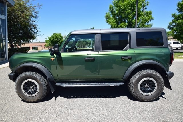 Used 2022 Ford Bronco 4-Door Badlands with VIN 1FMEE5DH0NLB10567 for sale in Bozeman, MT