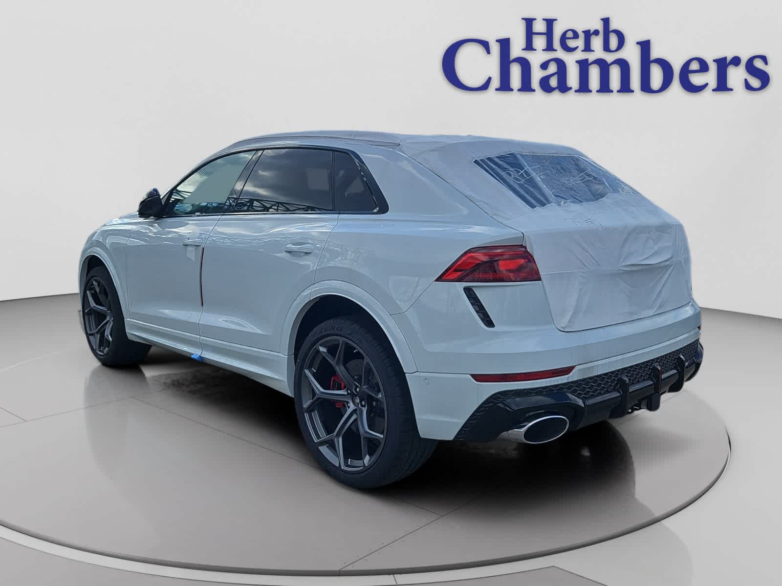 new 2025 Audi RS Q8 car, priced at $144,850