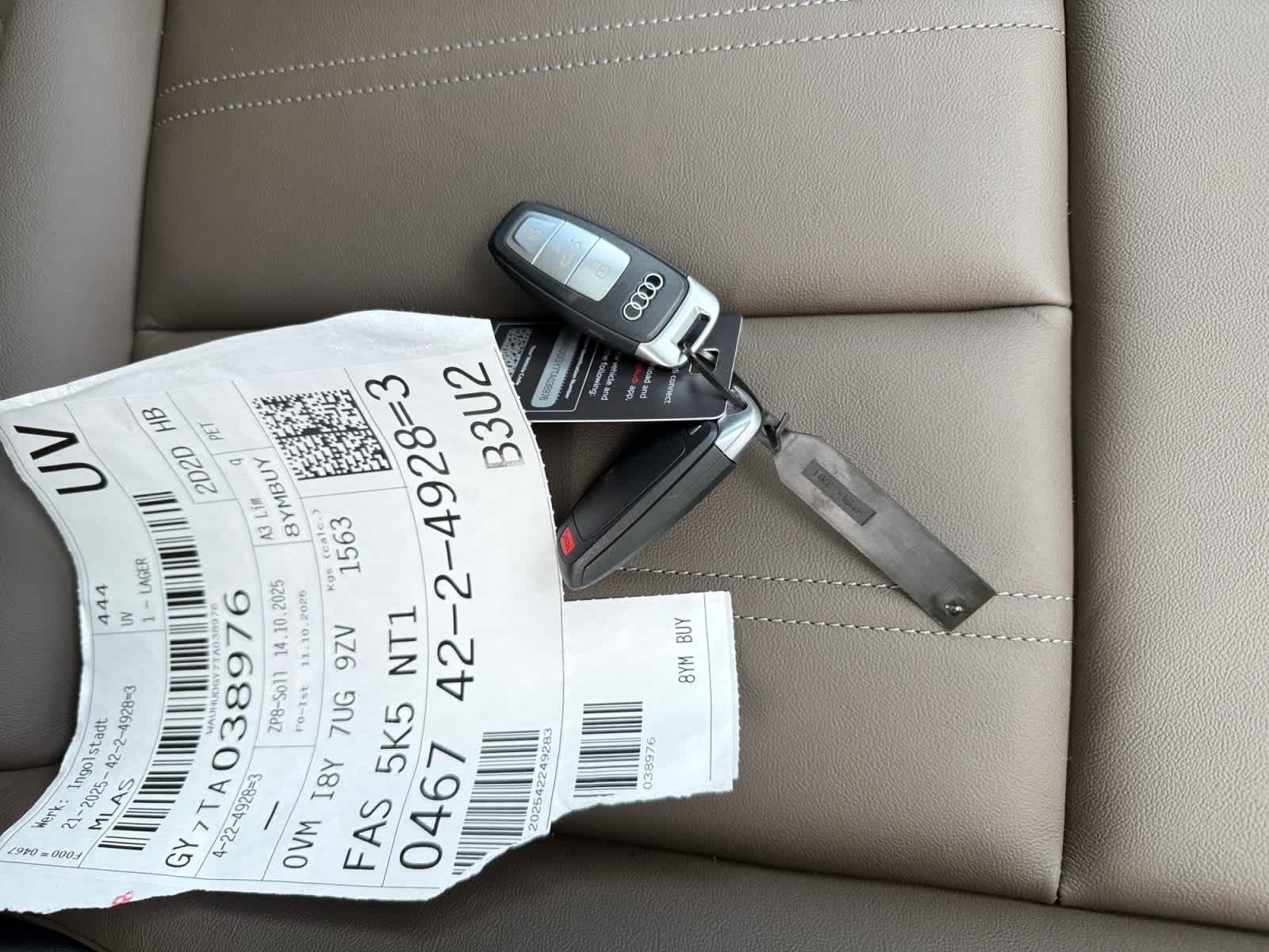 new 2026 Audi A3 car, priced at $47,210