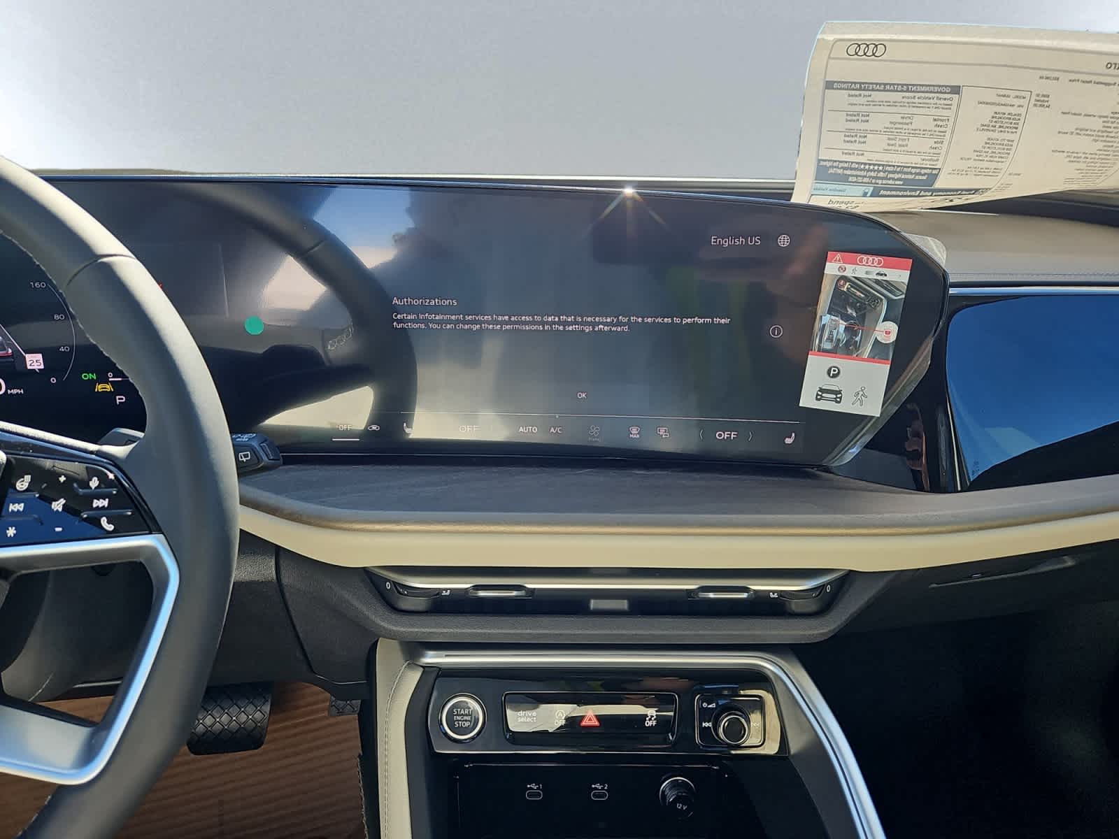 new 2025 Audi Q5 car, priced at $60,480