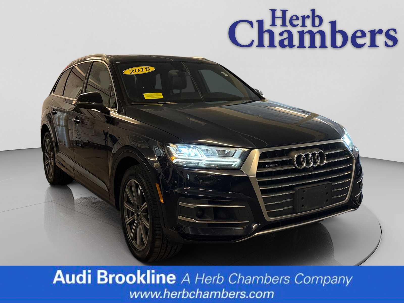 used 2018 Audi Q7 car, priced at $18,798