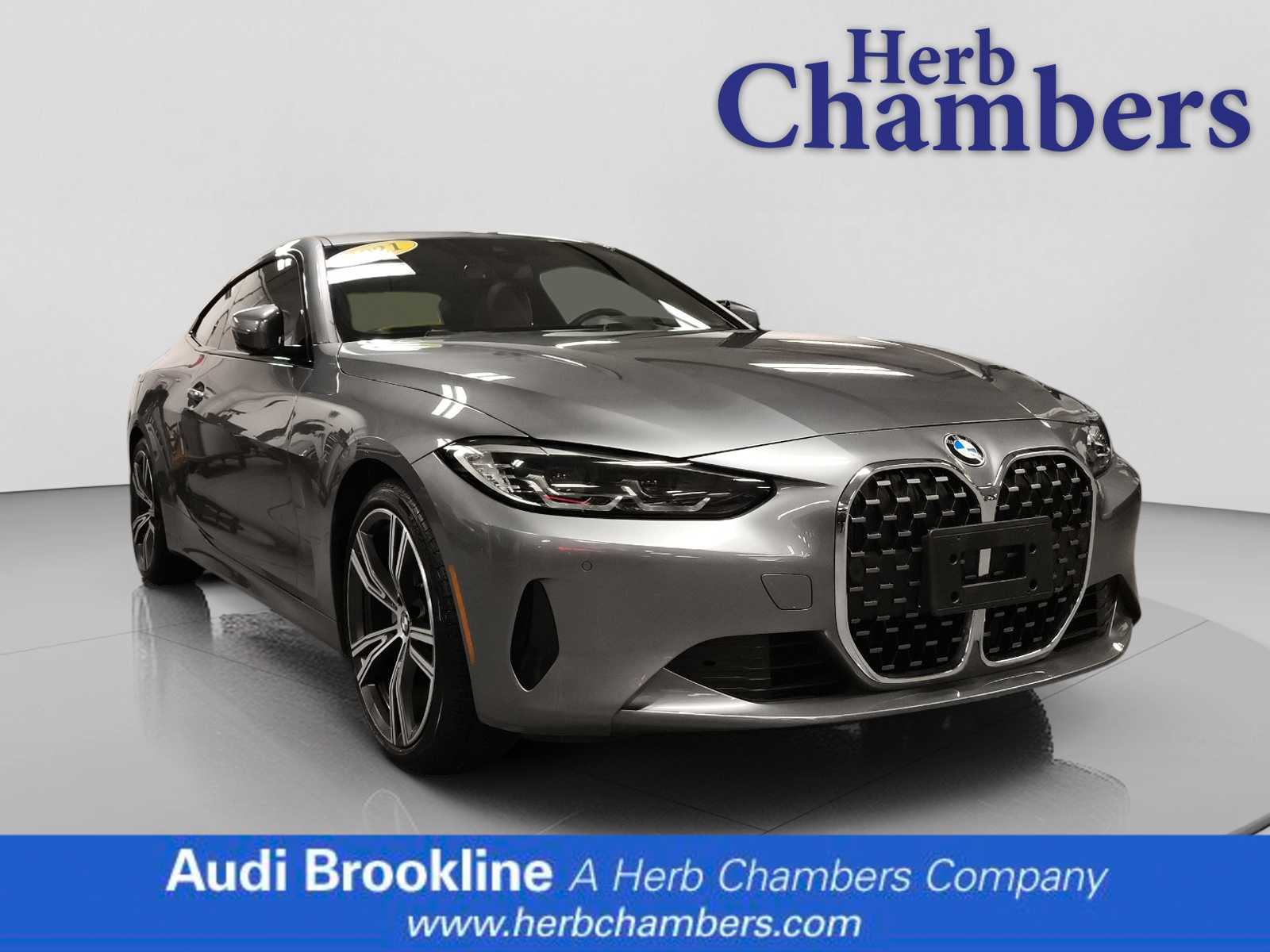 used 2021 BMW 430i xDrive car, priced at $29,998