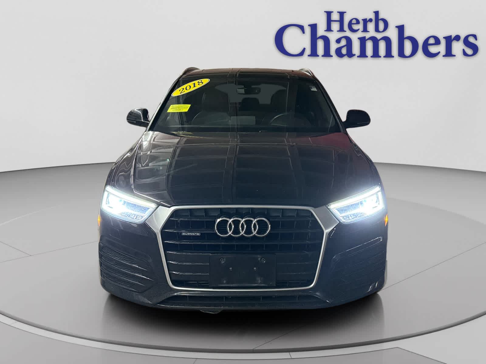 used 2018 Audi Q3 car, priced at $16,998