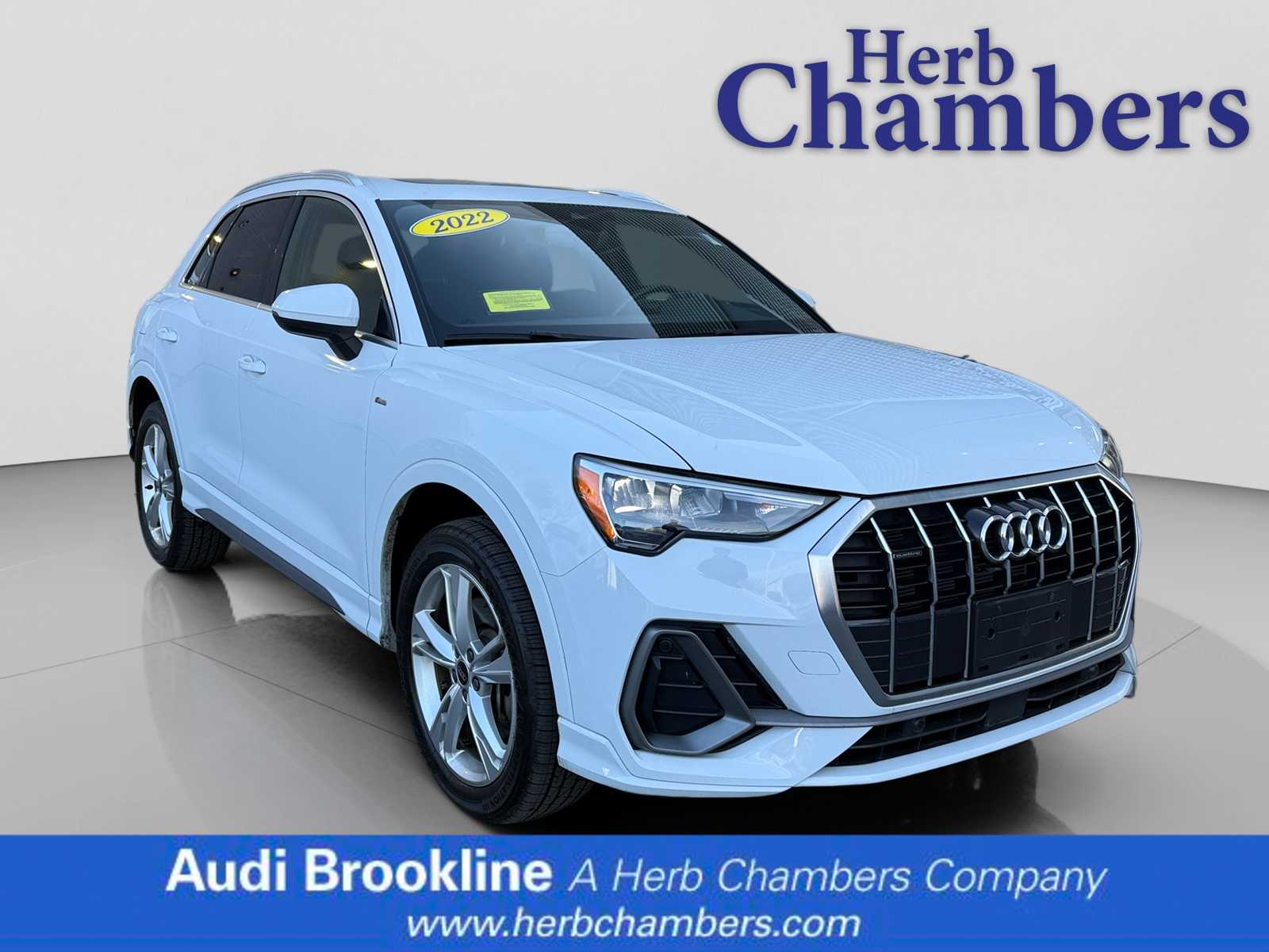 used 2022 Audi Q3 car, priced at $21,798