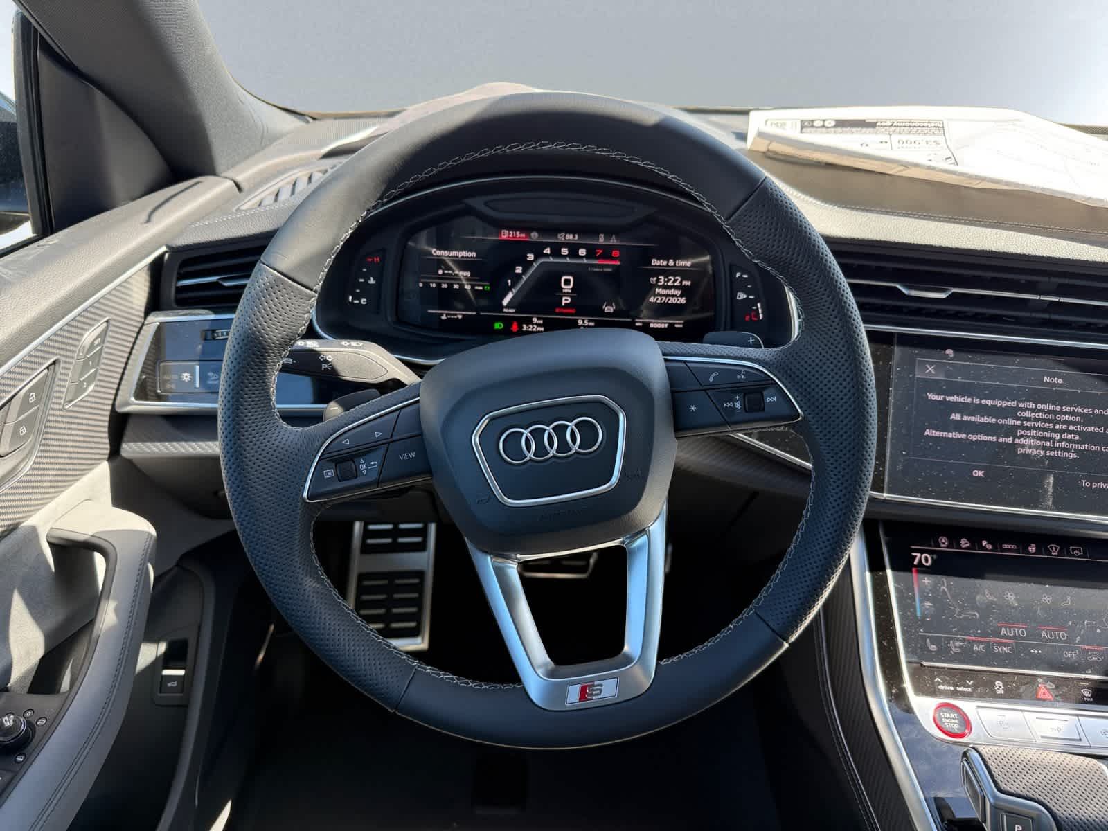 new 2026 Audi SQ8 car, priced at $110,290