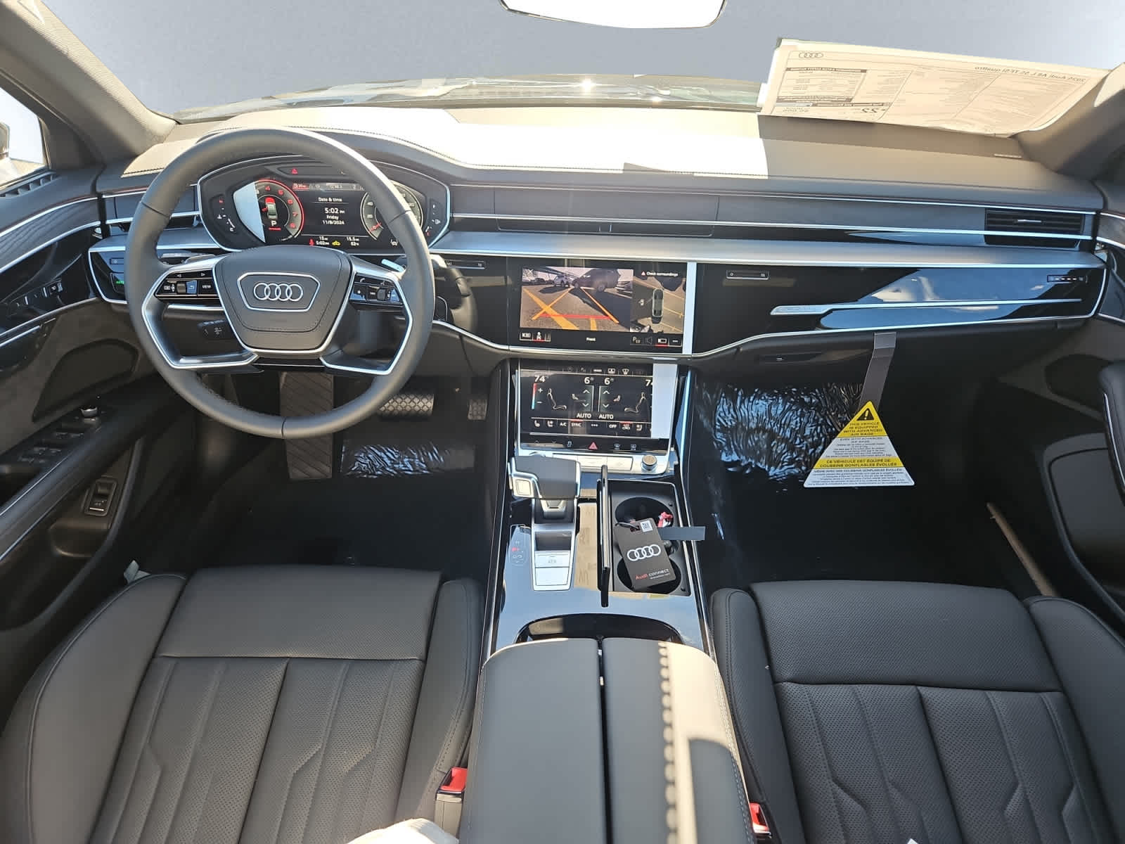 new 2025 Audi A8 car, priced at $101,075