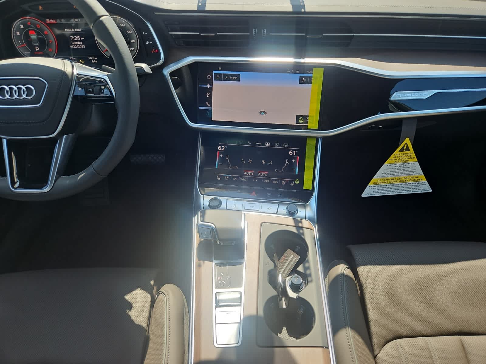 new 2025 Audi A6 car, priced at $78,240