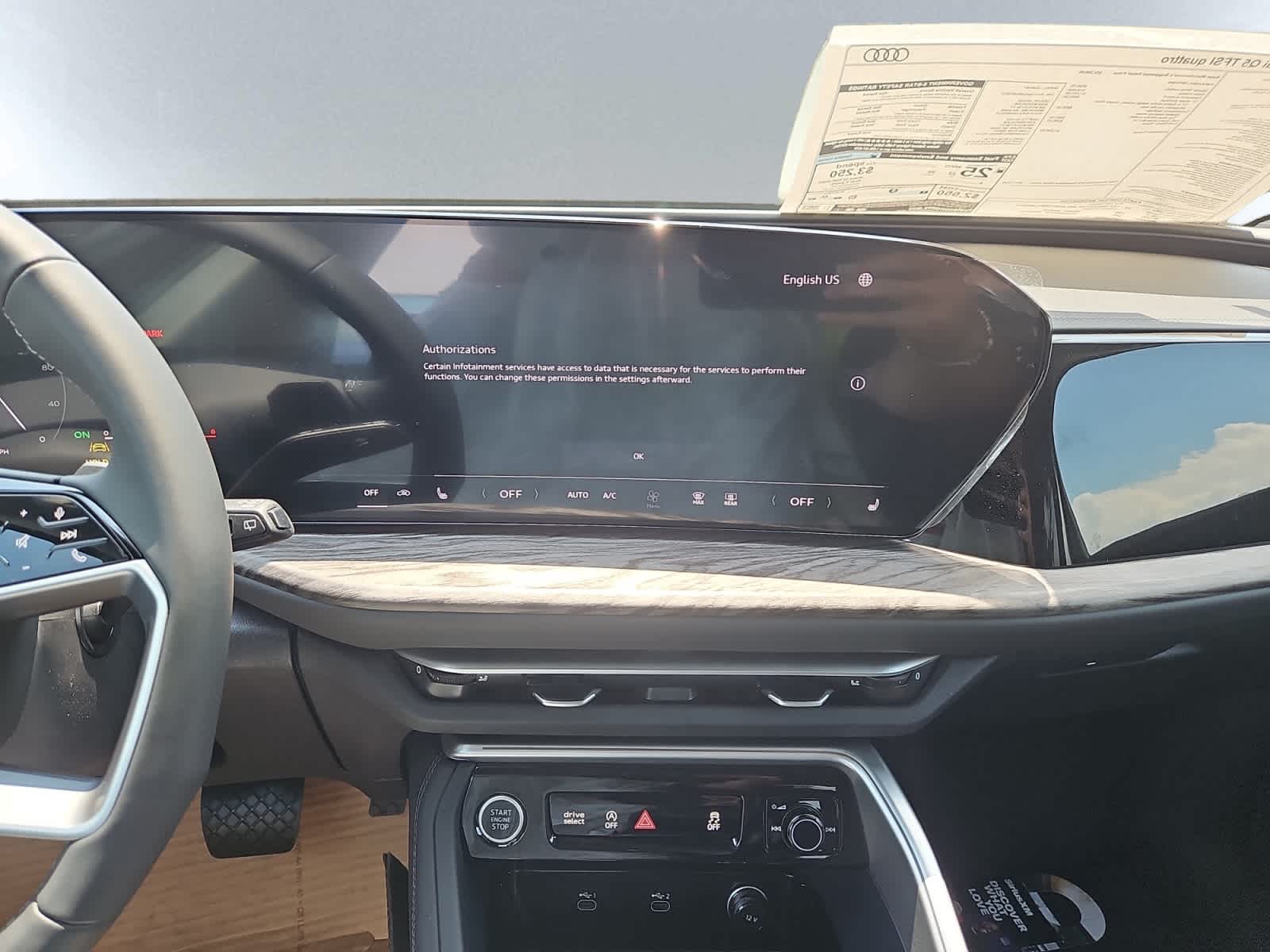 new 2025 Audi Q5 car, priced at $57,775