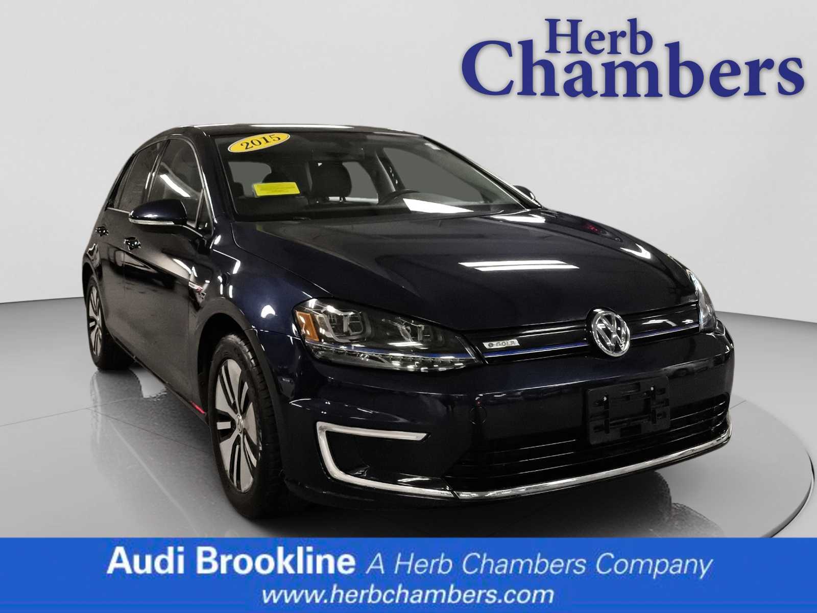 used 2015 Volkswagen e-Golf car, priced at $9,998