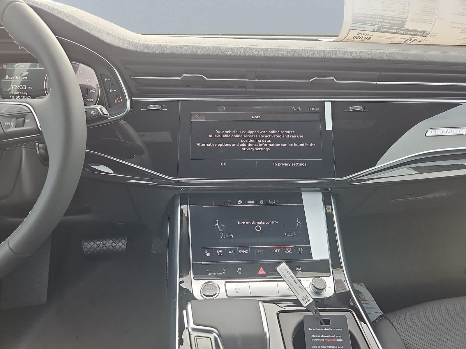 new 2026 Audi Q8 car, priced at $86,300