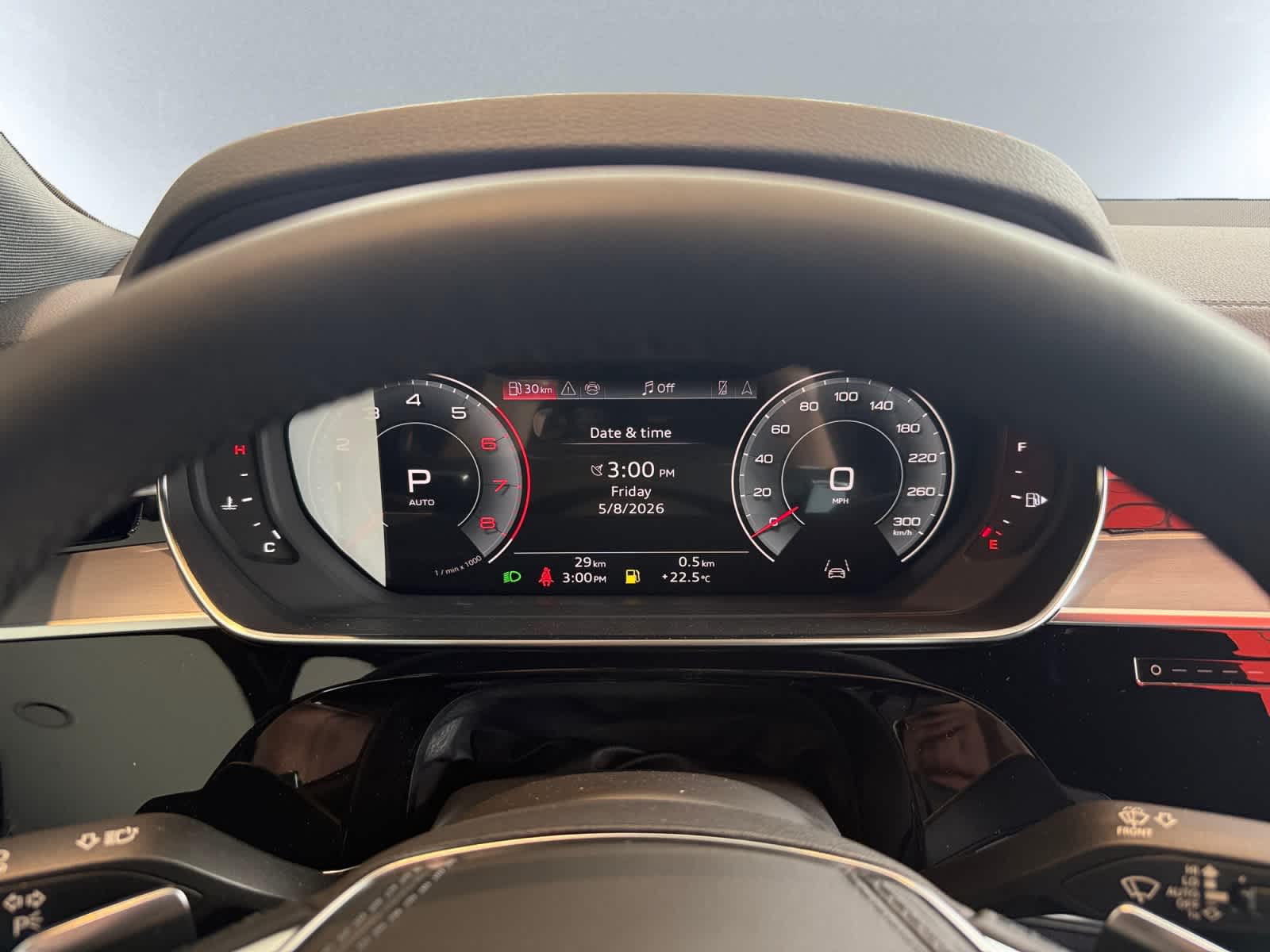 new 2025 Audi A8 car, priced at $92,318