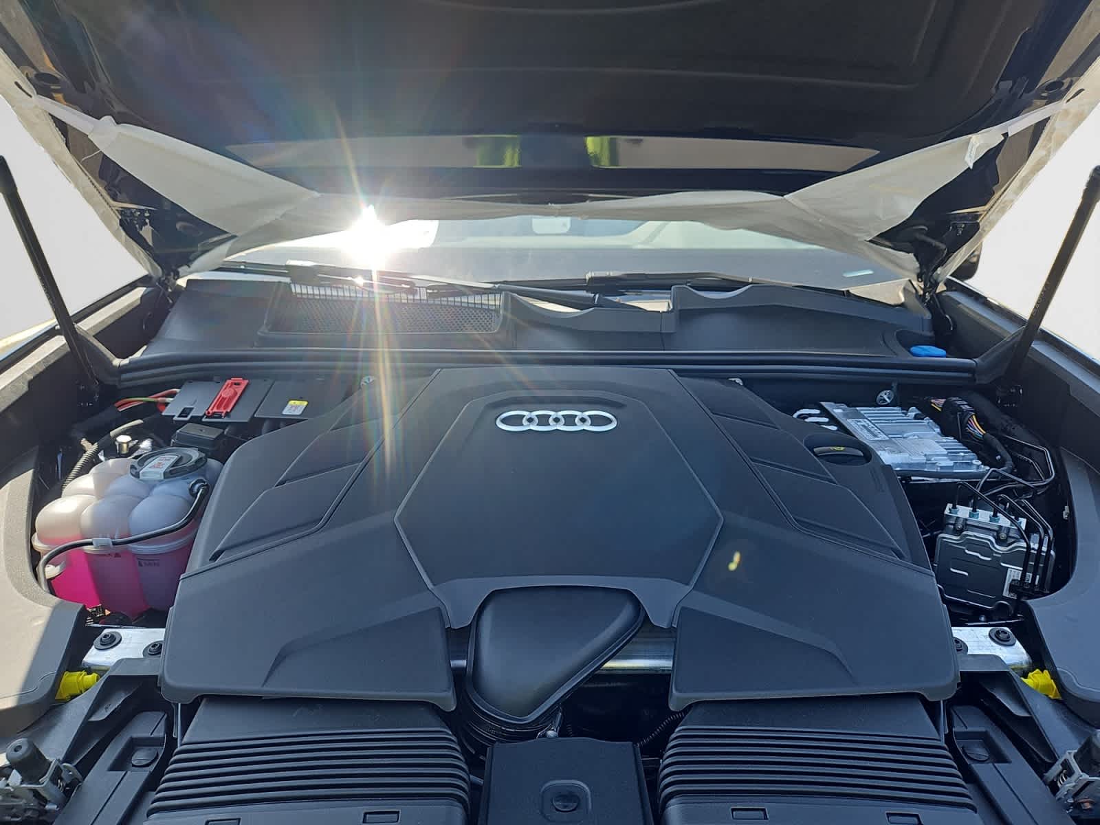 new 2025 Audi Q8 car, priced at $86,845