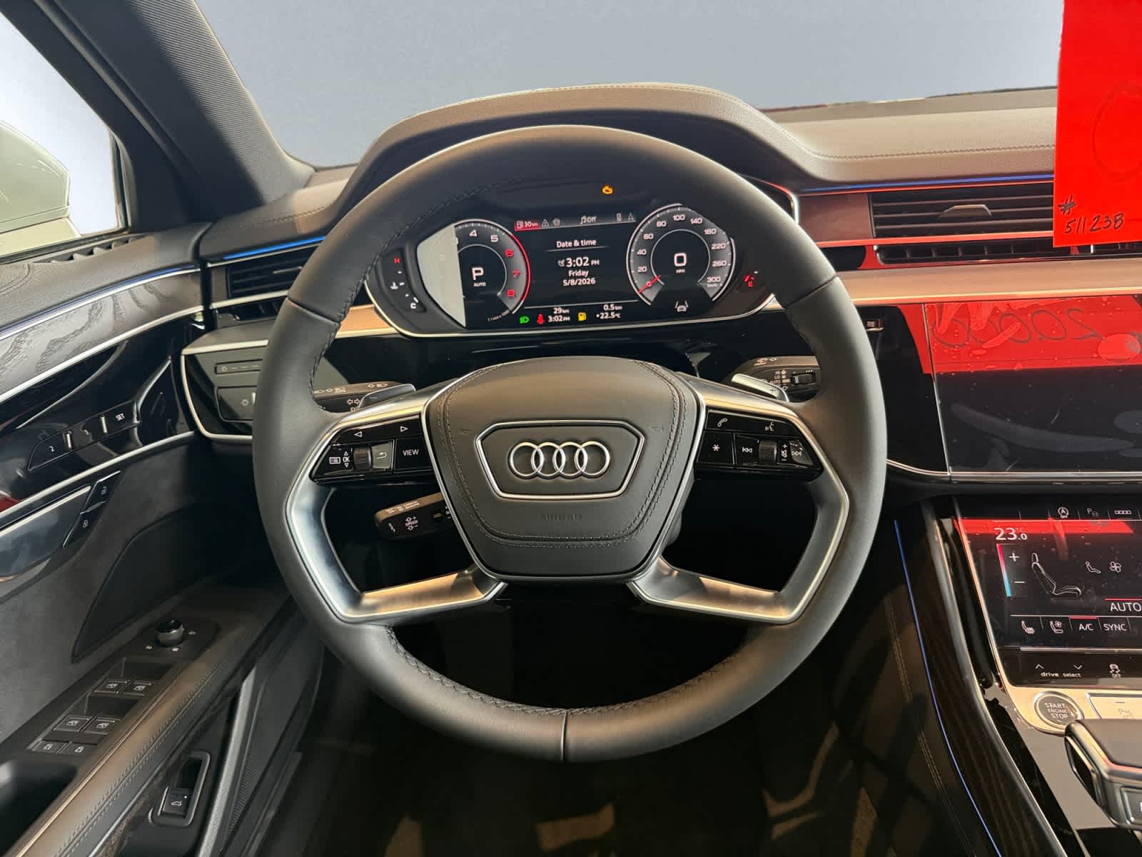 new 2025 Audi A8 car, priced at $92,318