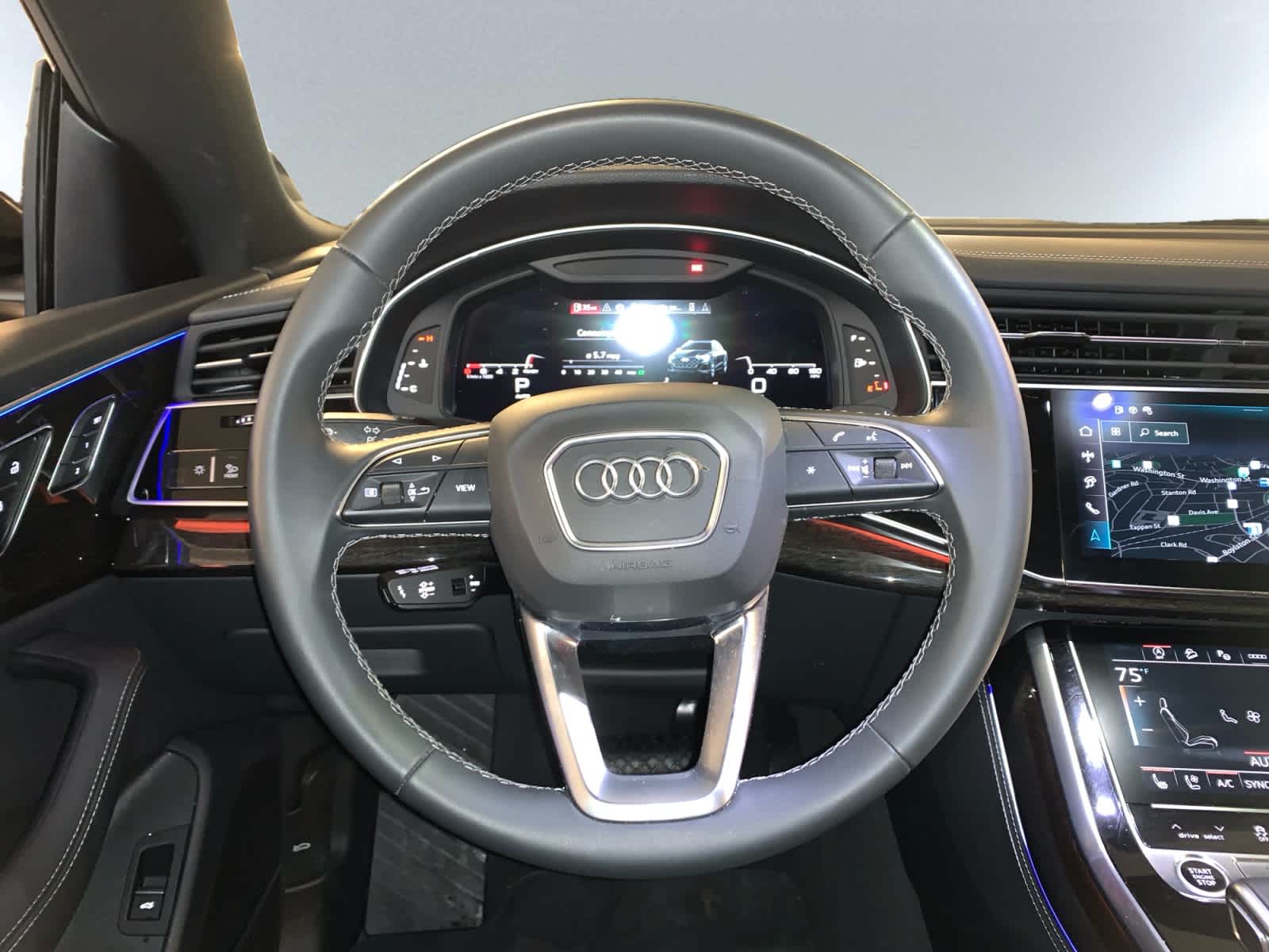 used 2025 Audi Q8 car, priced at $70,998