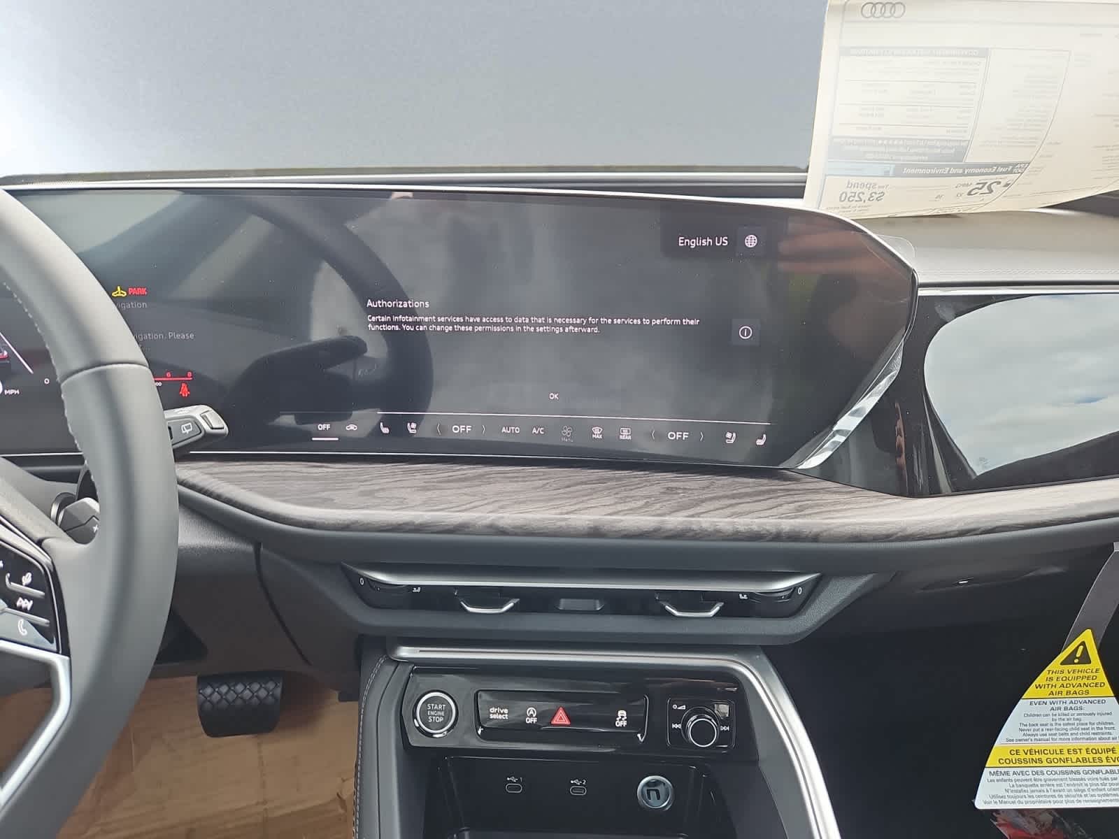 new 2025 Audi Q5 car, priced at $61,105