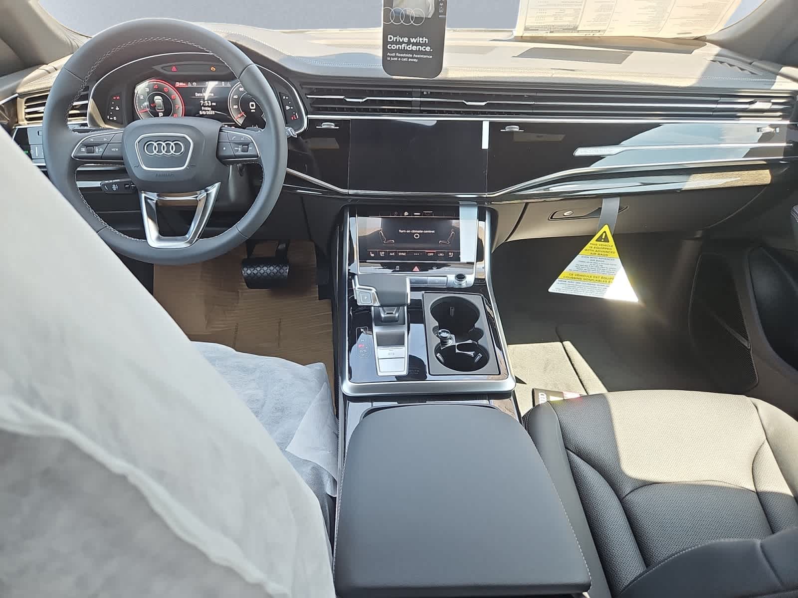 new 2025 Audi Q8 car, priced at $86,845