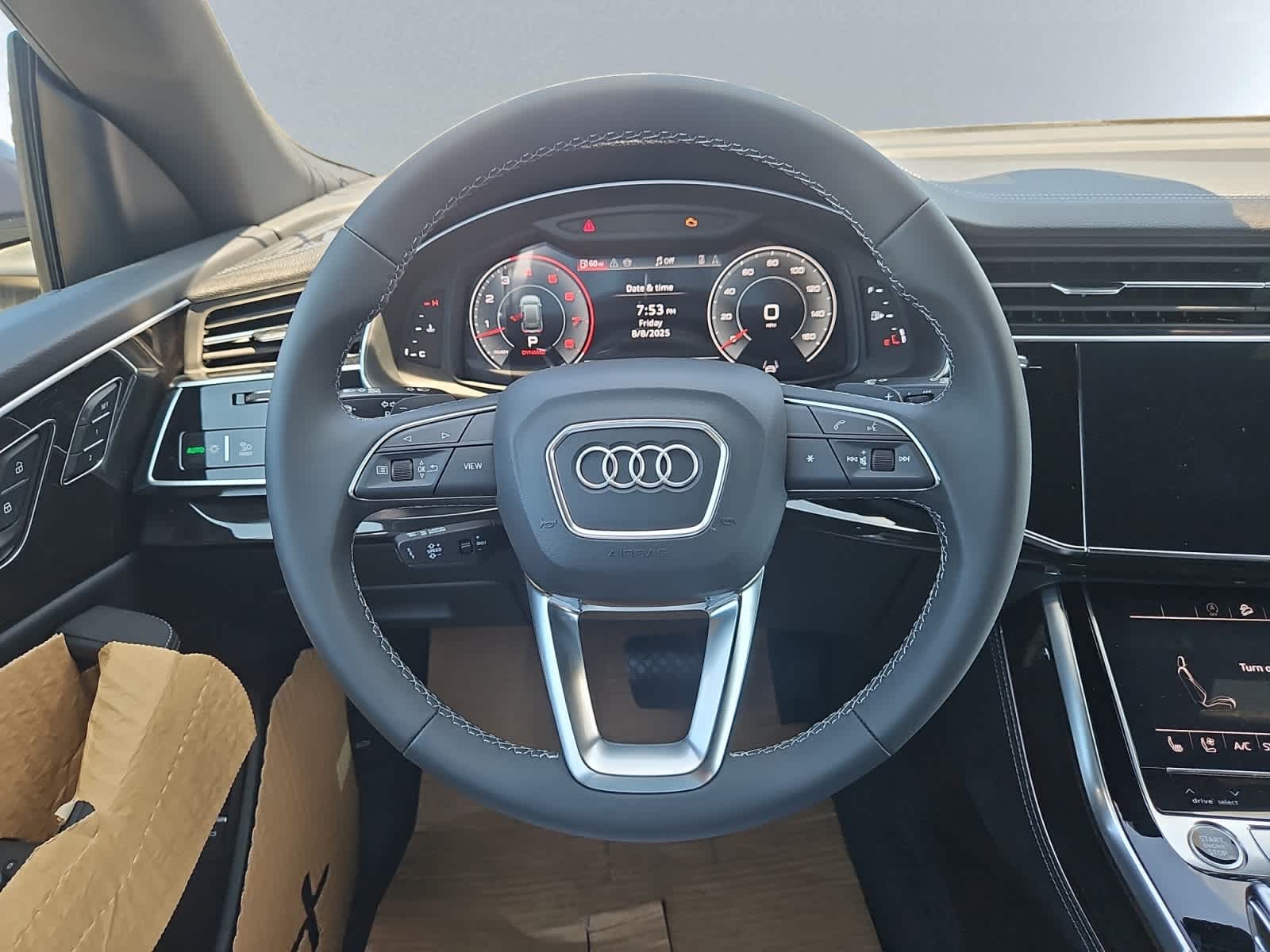 new 2025 Audi Q8 car, priced at $86,845