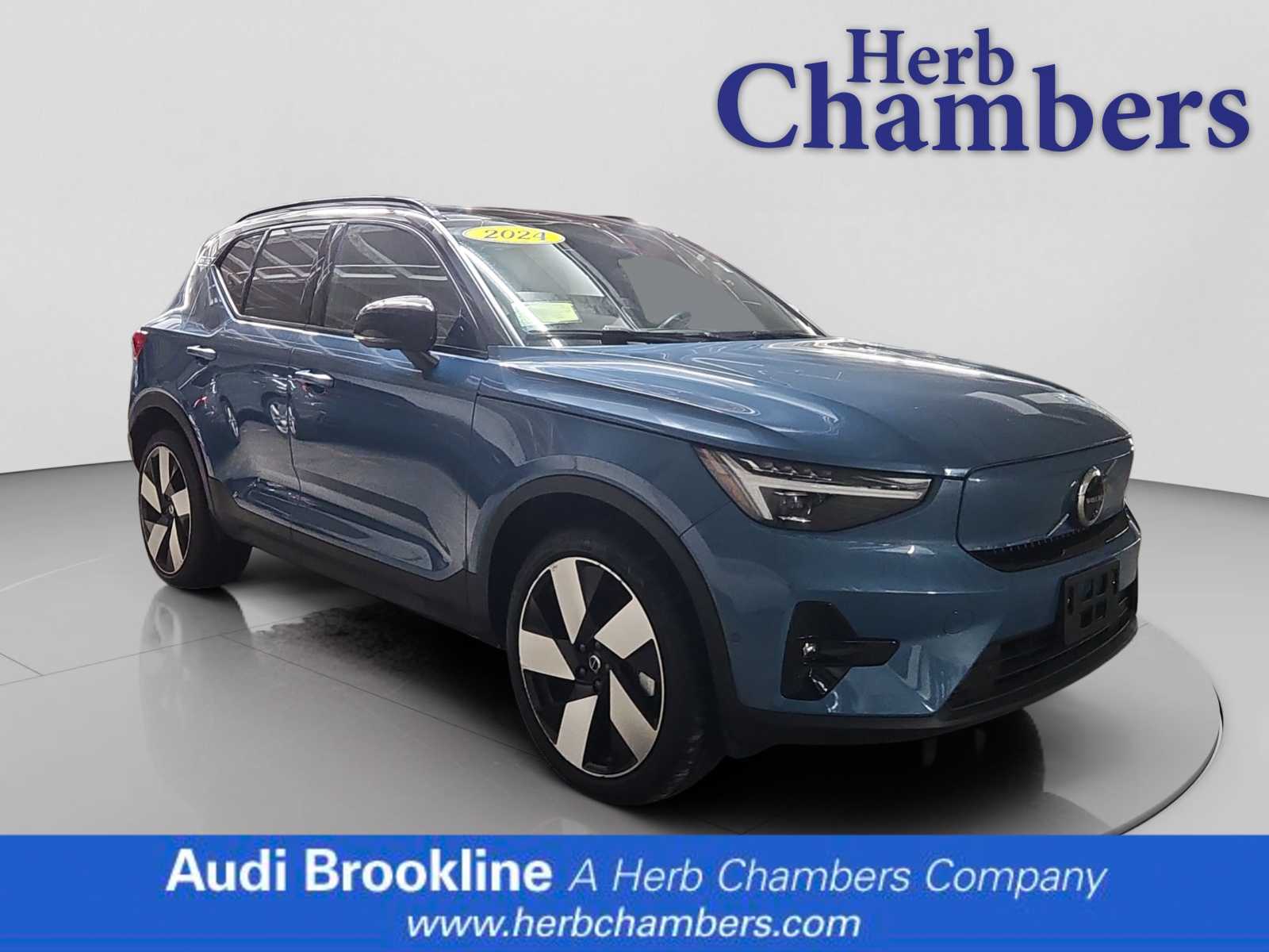 used 2024 Volvo XC40 Recharge Pure Electric car, priced at $34,598