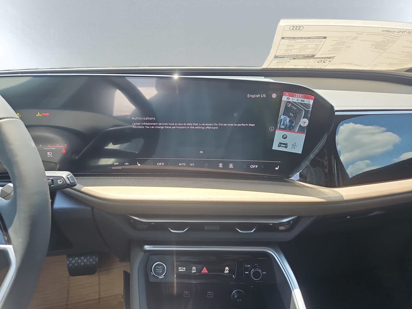 new 2025 Audi Q5 car, priced at $56,455