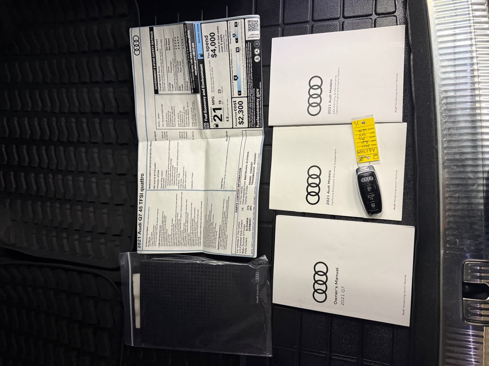 used 2021 Audi Q7 car, priced at $28,798