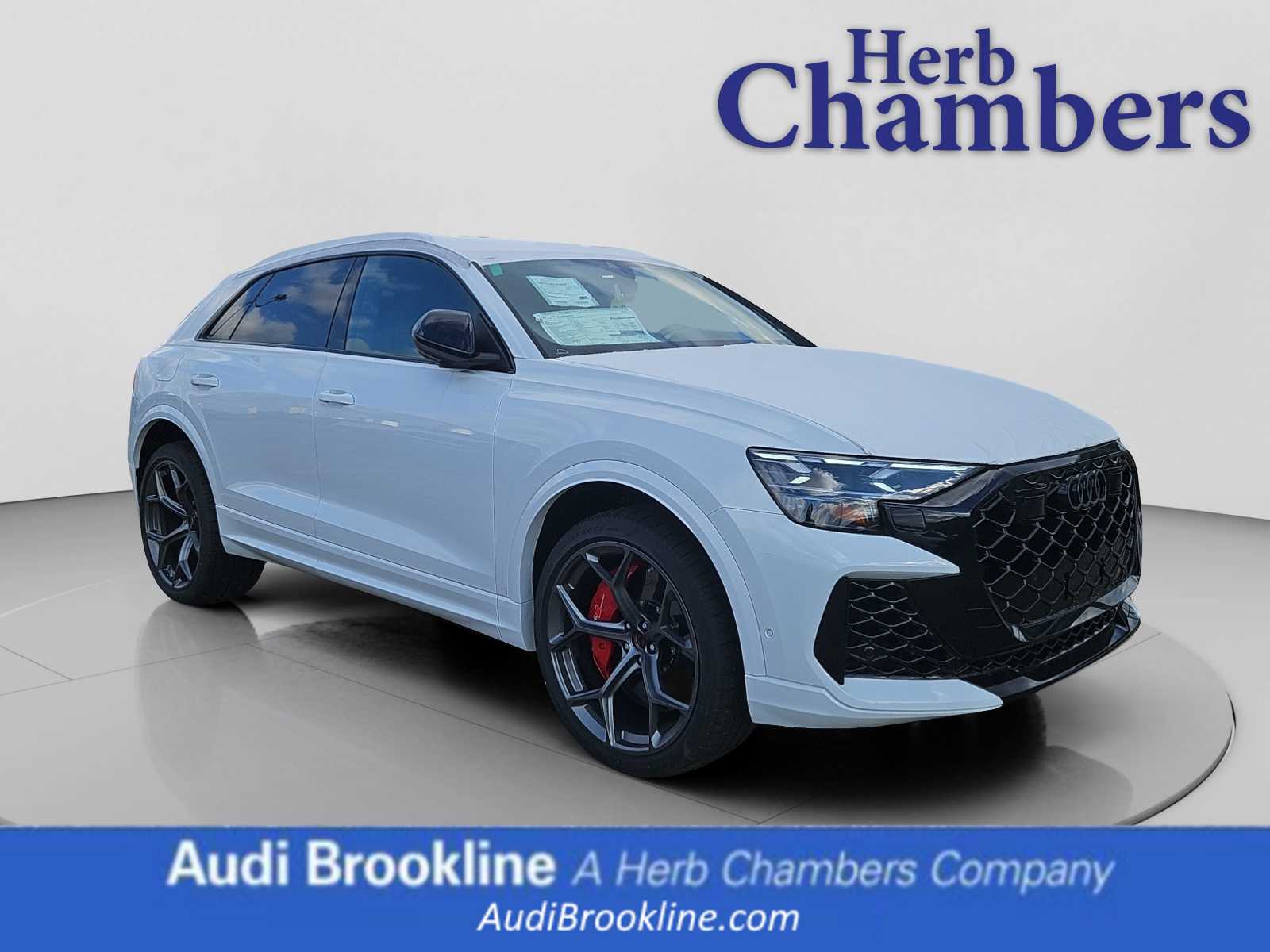 new 2025 Audi RS Q8 car, priced at $144,850