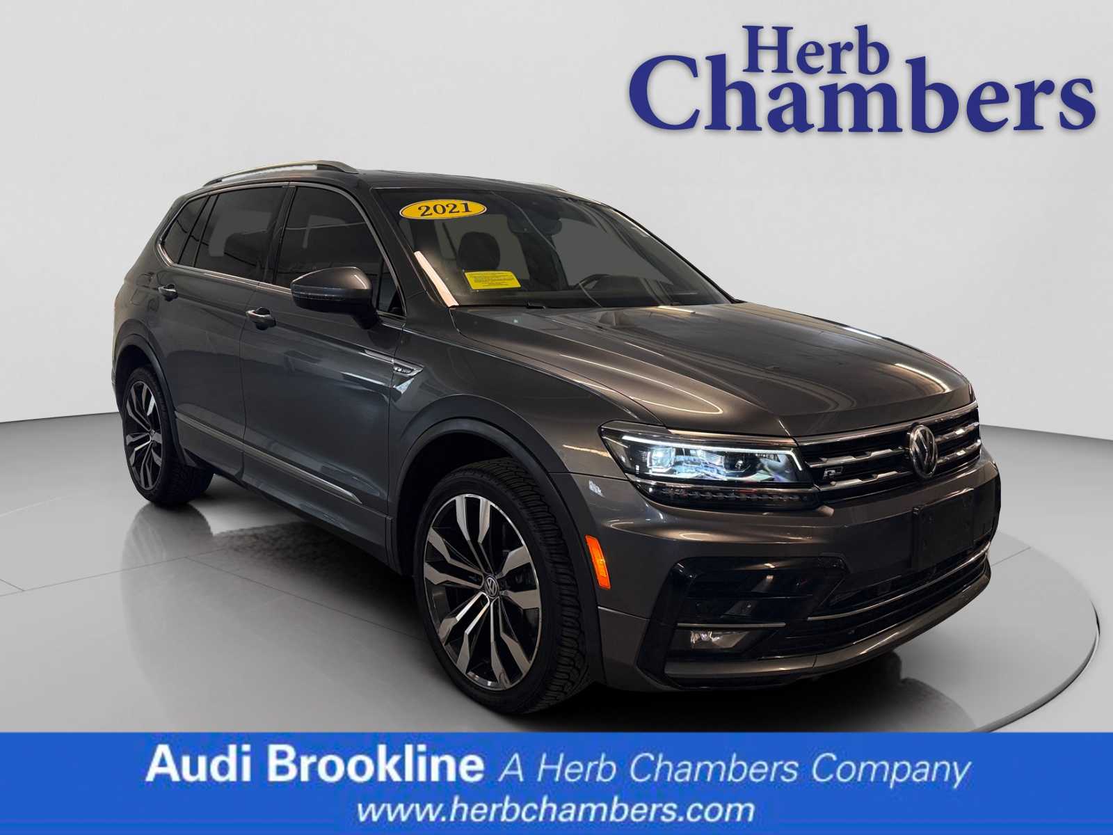 used 2021 Volkswagen Tiguan car, priced at $19,998