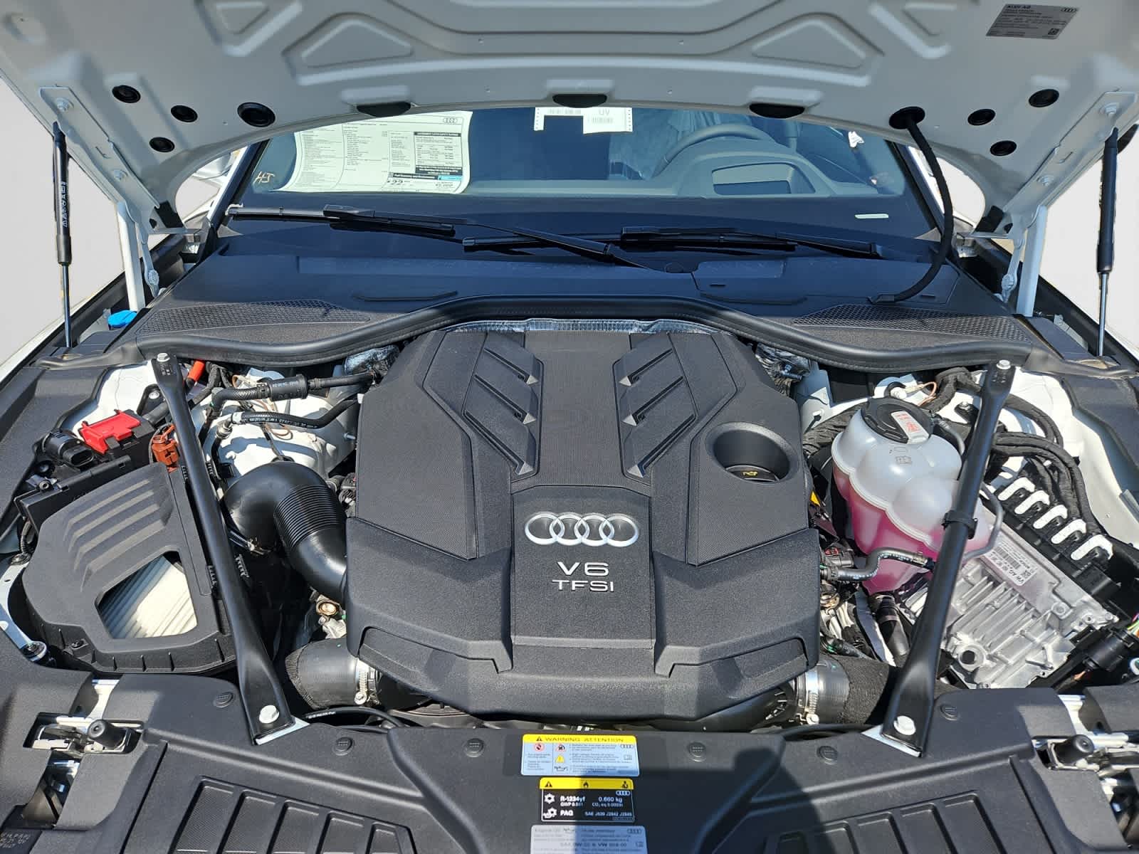 new 2025 Audi A8 car, priced at $100,345