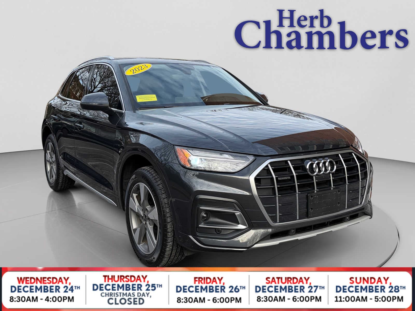 used 2023 Audi Q5 car, priced at $31,998