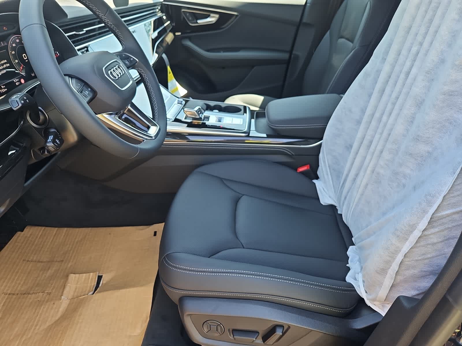 new 2025 Audi Q8 car, priced at $86,845