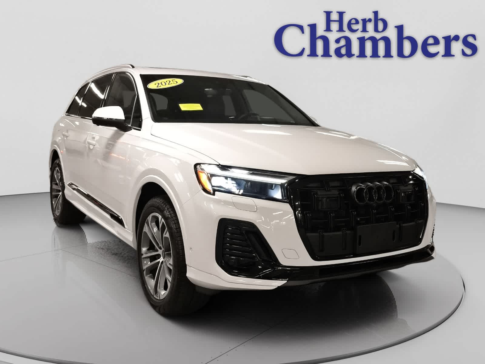 Glacier White Metallic 2025 Audi Q7 SUV / Crossover All-Wheel Drive Automatic