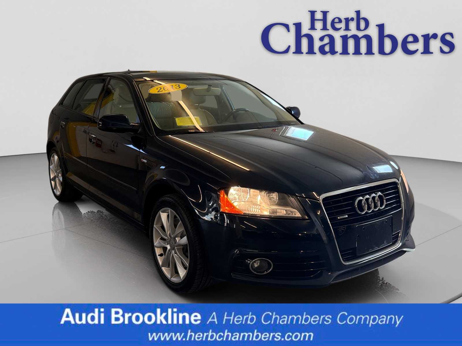 Deep Sea Blue Pearl 2013 Audi A3 2.0T quattro Premium Wagon AWD Wagon All-Wheel Drive Automatic