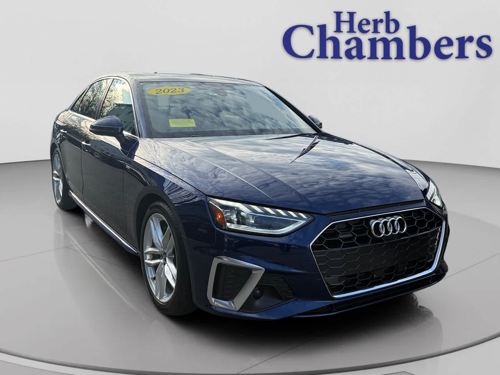 Navarra Blue 2023 Audi A4 quattro Premium Plus S Line 45 TFSI AWD Sedan All-Wheel Drive Automatic