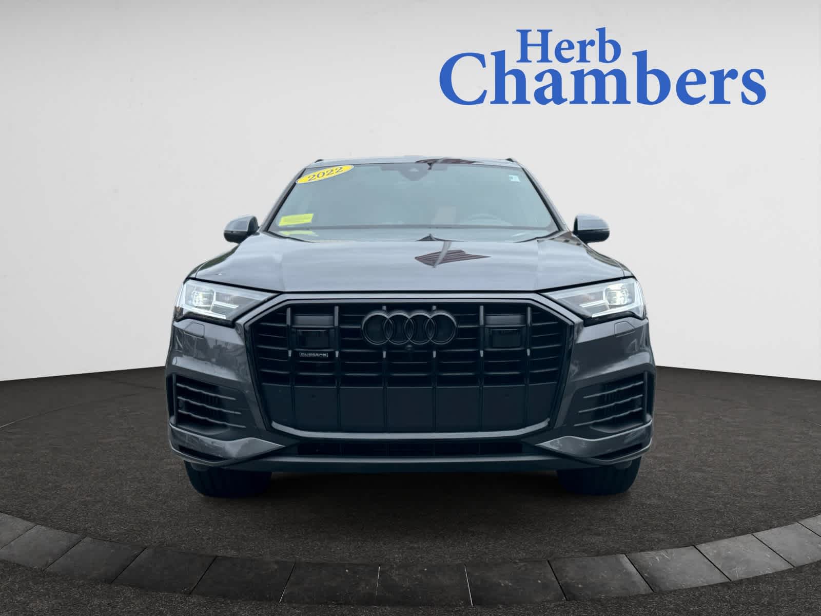 Certified 2022 Audi Q7 Premium Plus with VIN WA1LXBF77ND015792 for sale in Brookline, MA