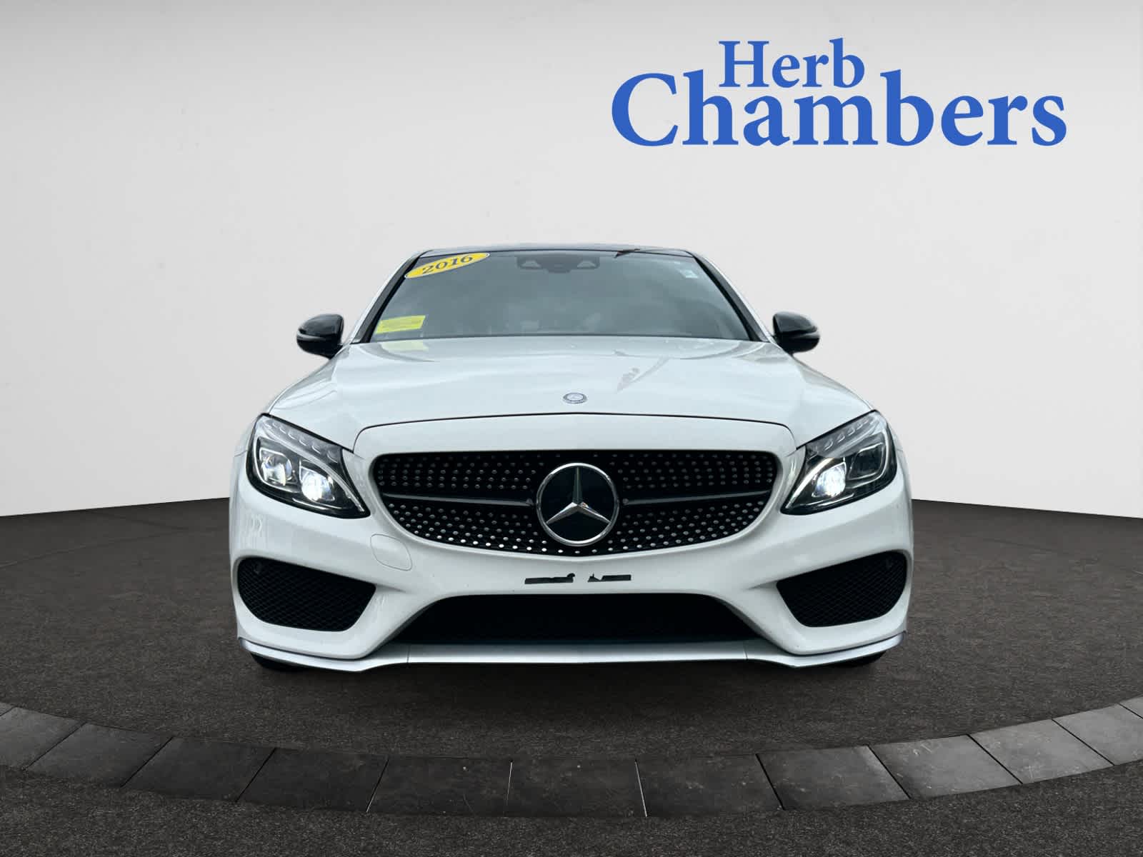 Used 2016 Mercedes-Benz C-Class C450 AMG with VIN 55SWF6EB0GU150982 for sale in Brookline, MA