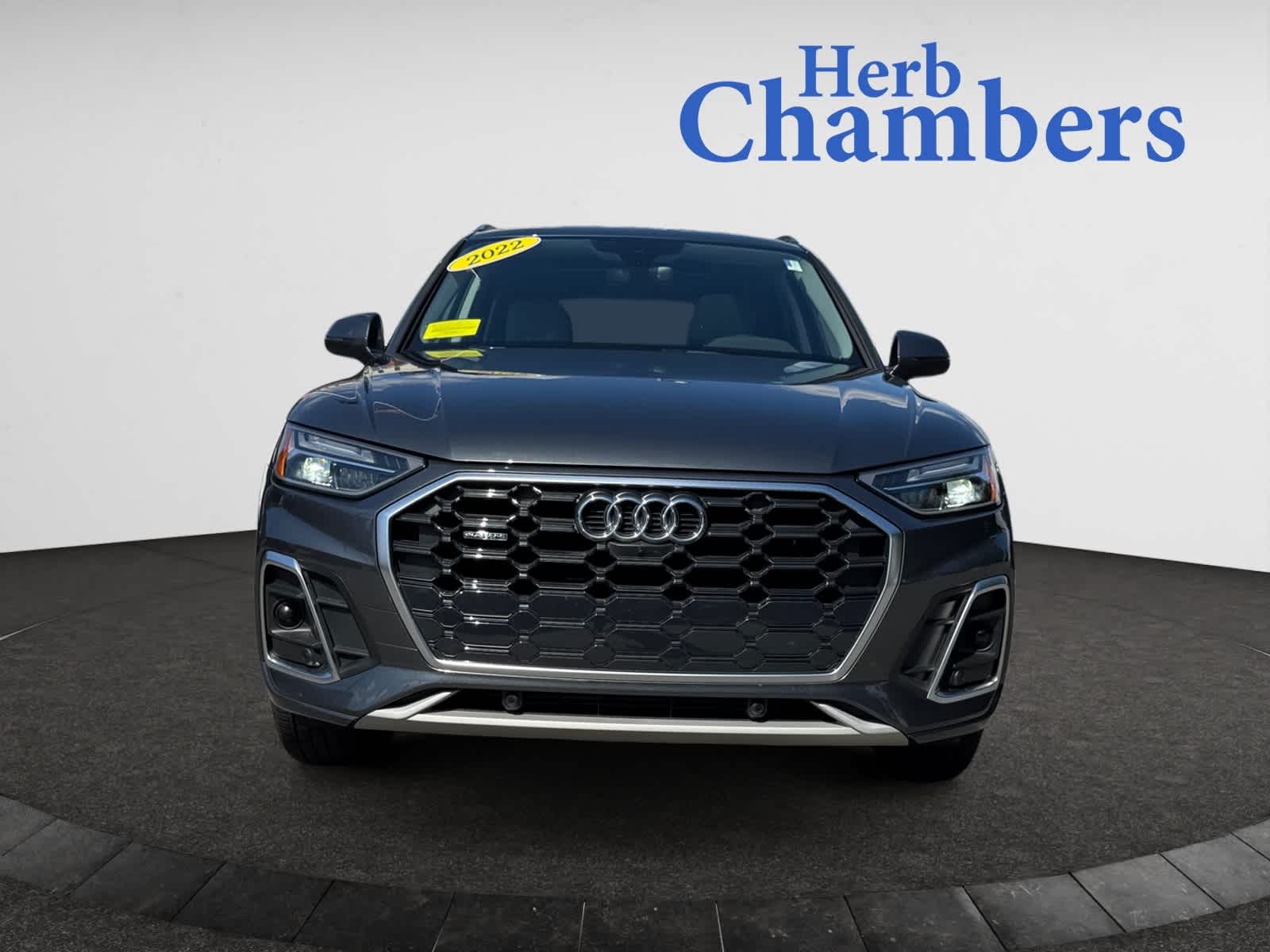 Certified 2022 Audi Q5 Premium Plus with VIN WA1EAAFY7N2050762 for sale in Brookline, MA